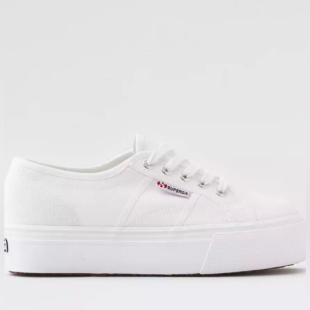Superga 2790 Platform Sneaker White size 37.5